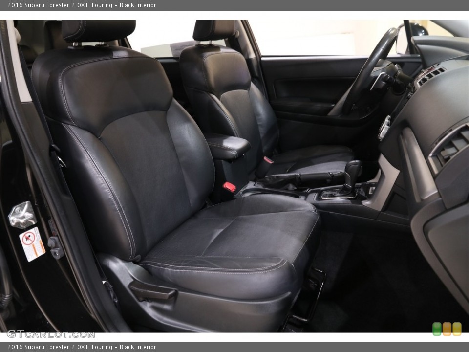 Black Interior Front Seat for the 2016 Subaru Forester 2.0XT Touring #140488628