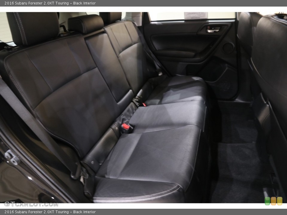 Black Interior Rear Seat for the 2016 Subaru Forester 2.0XT Touring #140488651