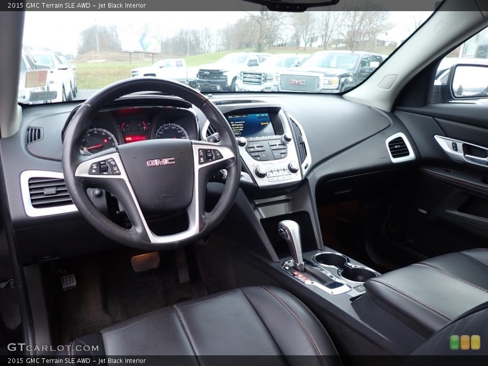 Jet Black Interior Photo for the 2015 GMC Terrain SLE AWD #140490877