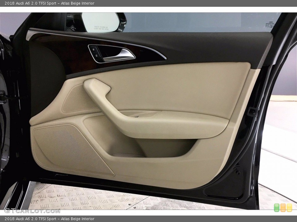 Atlas Beige Interior Door Panel for the 2018 Audi A6 2.0 TFSI Sport #140492032