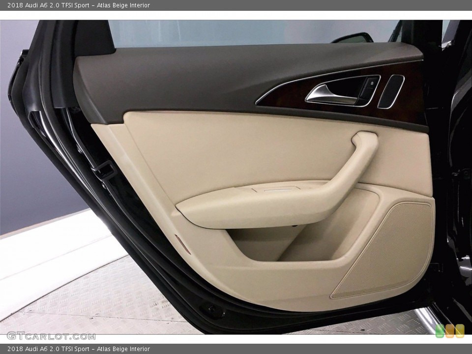 Atlas Beige Interior Door Panel for the 2018 Audi A6 2.0 TFSI Sport #140492041