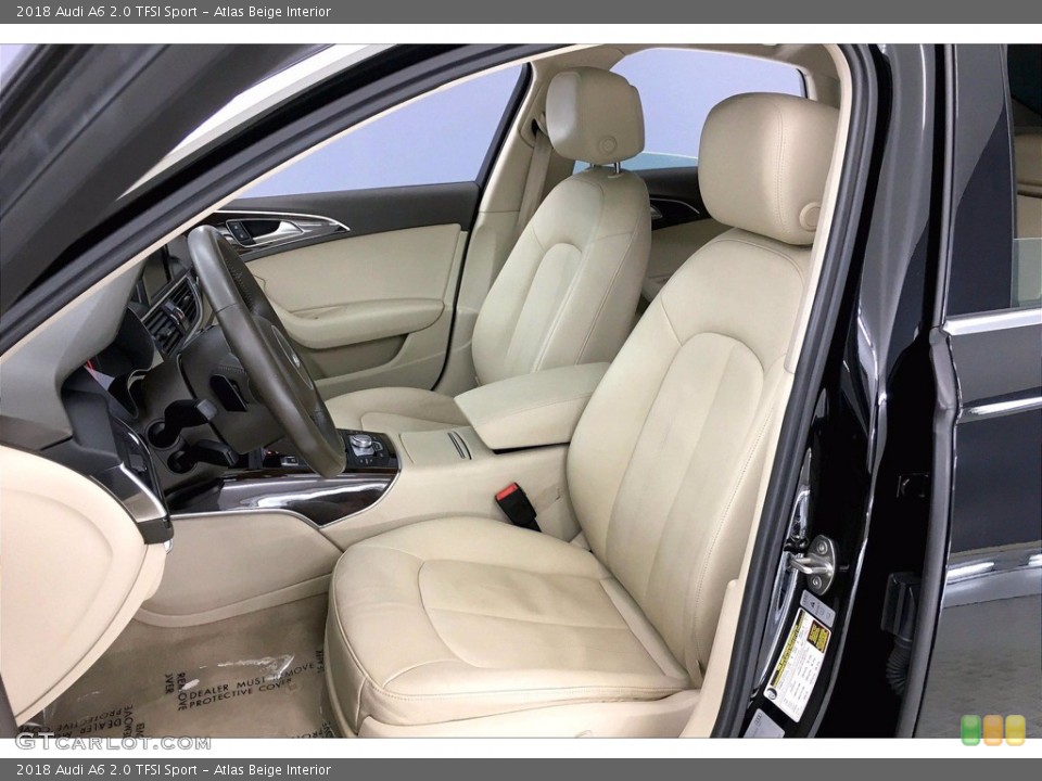 Atlas Beige 2018 Audi A6 Interiors