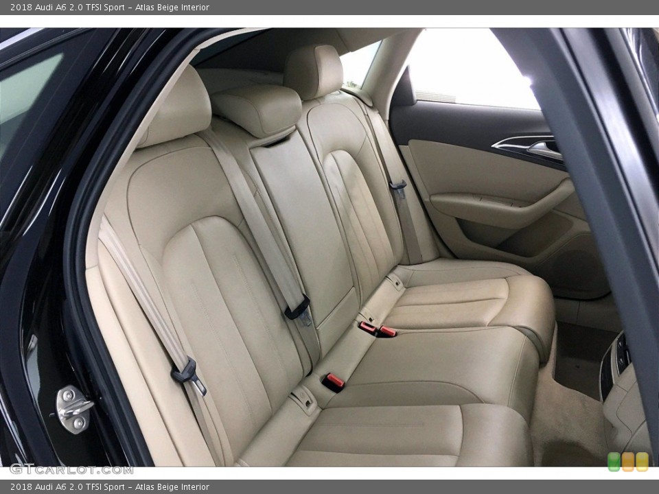 Atlas Beige Interior Rear Seat for the 2018 Audi A6 2.0 TFSI Sport #140492116