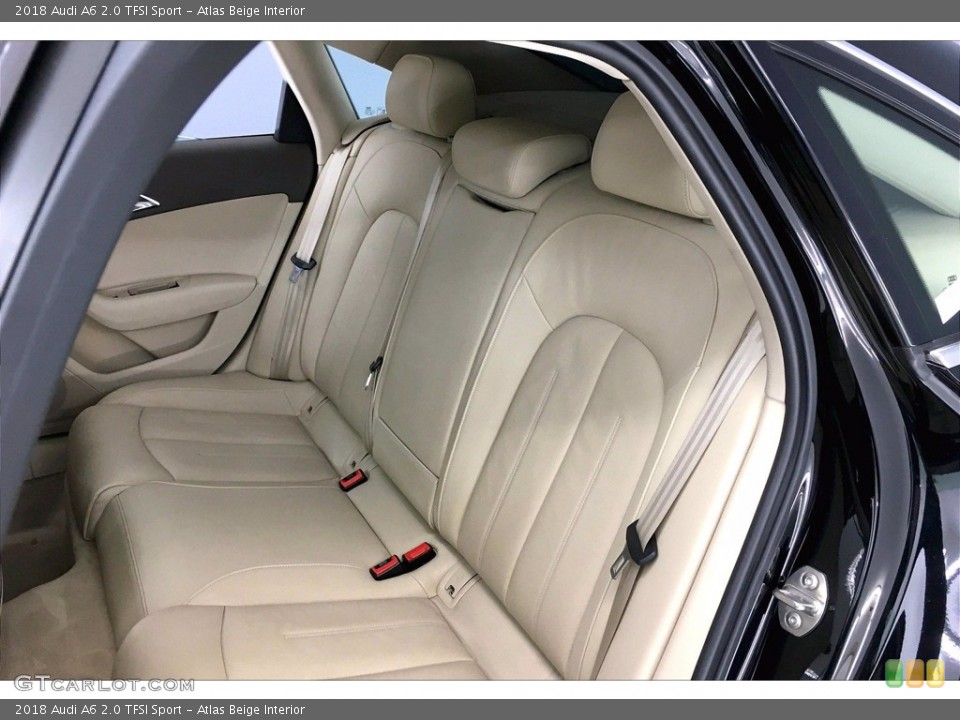 Atlas Beige Interior Rear Seat for the 2018 Audi A6 2.0 TFSI Sport #140492137