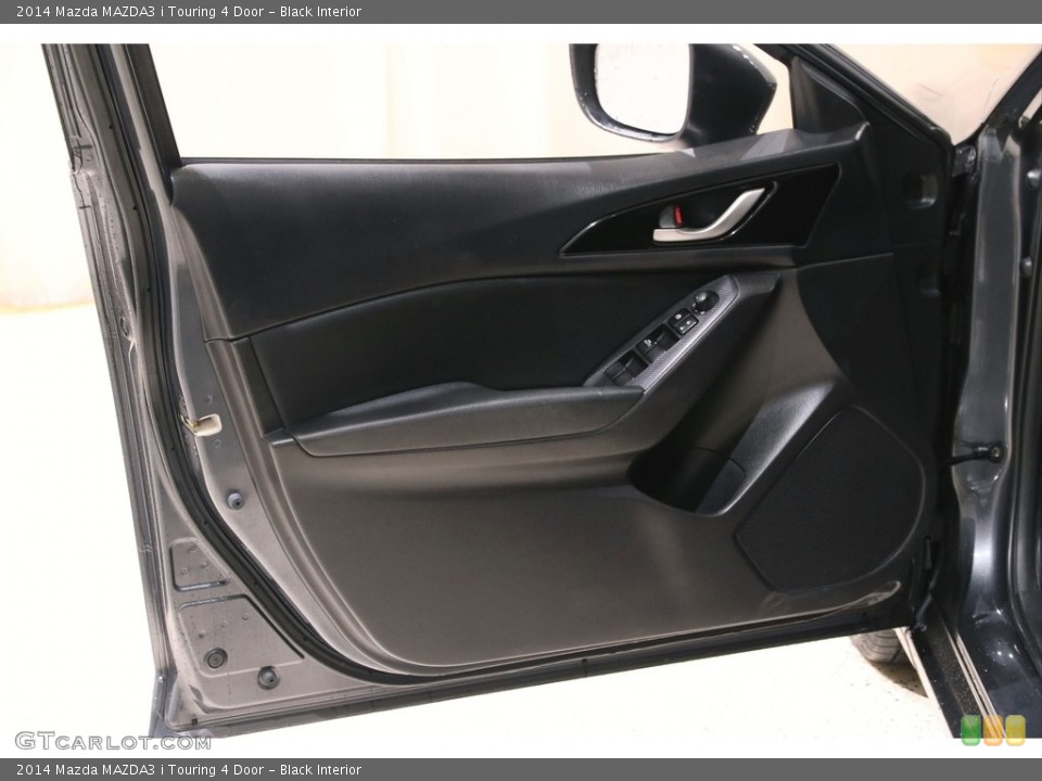 Black Interior Door Panel for the 2014 Mazda MAZDA3 i Touring 4 Door #140492821