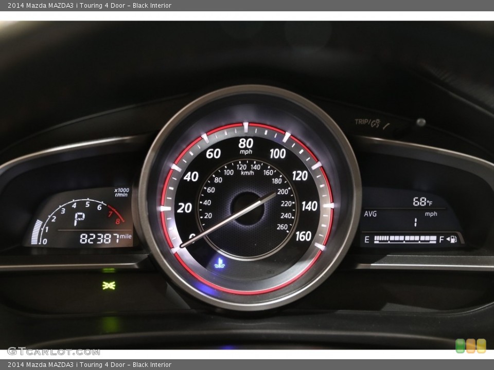 Black Interior Gauges for the 2014 Mazda MAZDA3 i Touring 4 Door #140492875