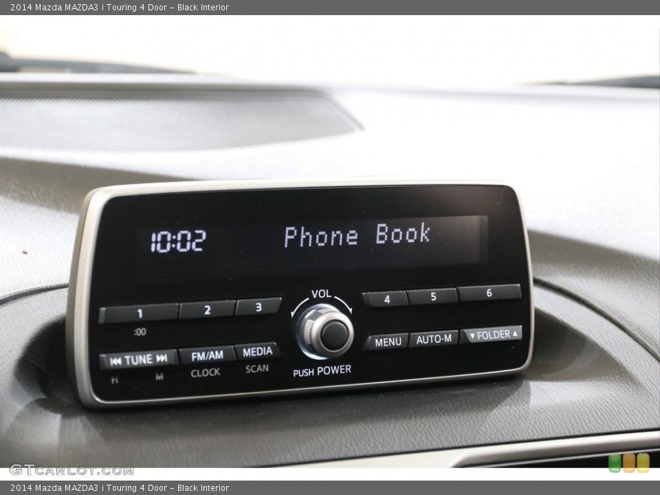 Black Interior Controls for the 2014 Mazda MAZDA3 i Touring 4 Door #140492920