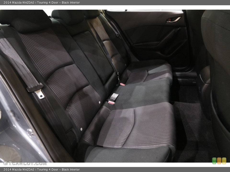 Black Interior Rear Seat for the 2014 Mazda MAZDA3 i Touring 4 Door #140492971
