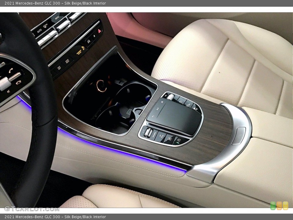 Silk Beige/Black Interior Controls for the 2021 Mercedes-Benz GLC 300 #140495328