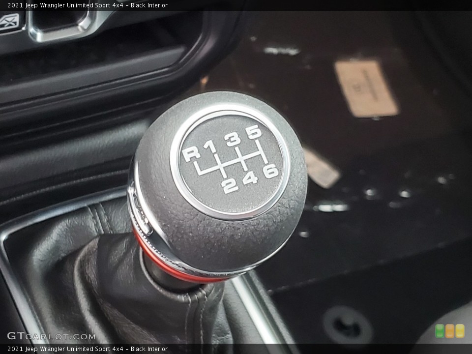 Black Interior Transmission for the 2021 Jeep Wrangler Unlimited Sport 4x4 #140495892