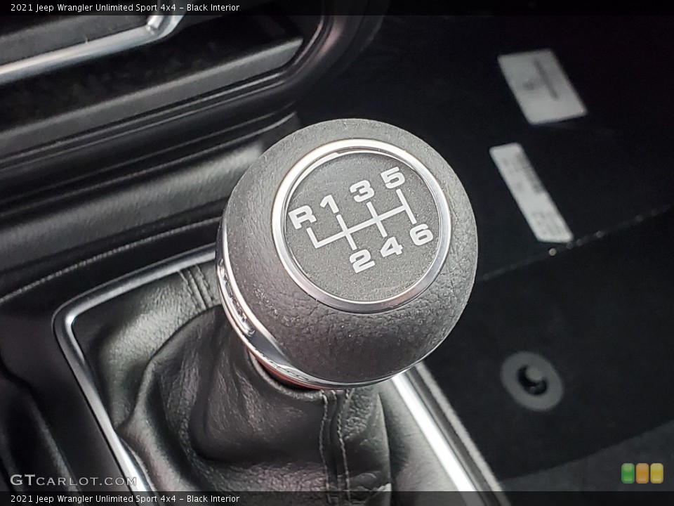 Black Interior Transmission for the 2021 Jeep Wrangler Unlimited Sport 4x4 #140496132
