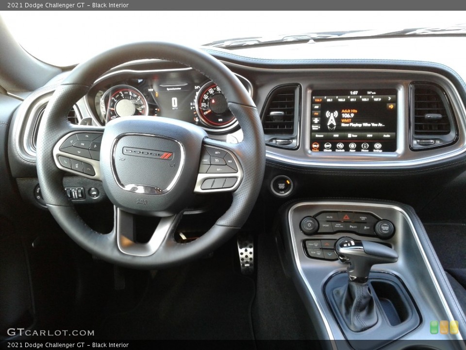 Black Interior Dashboard for the 2021 Dodge Challenger GT #140498381