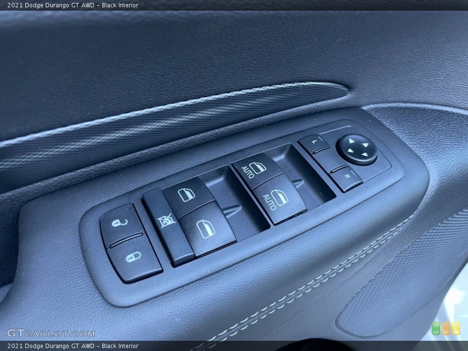 Black Interior Controls for the 2021 Dodge Durango GT AWD #140498772