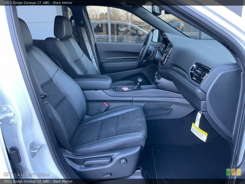 Black Interior Front Seat for the 2021 Dodge Durango GT AWD #140498866