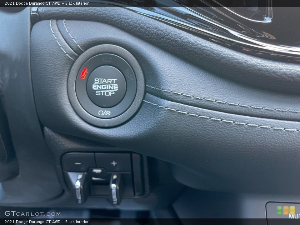 Black Interior Controls for the 2021 Dodge Durango GT AWD #140498922