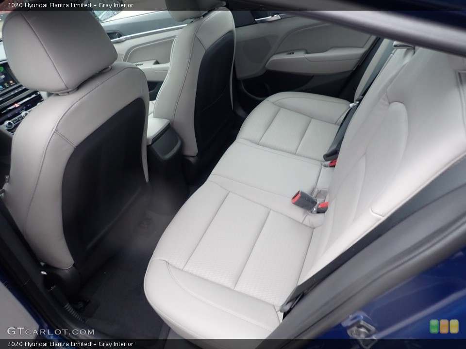 Gray Interior Rear Seat for the 2020 Hyundai Elantra Limited #140501003