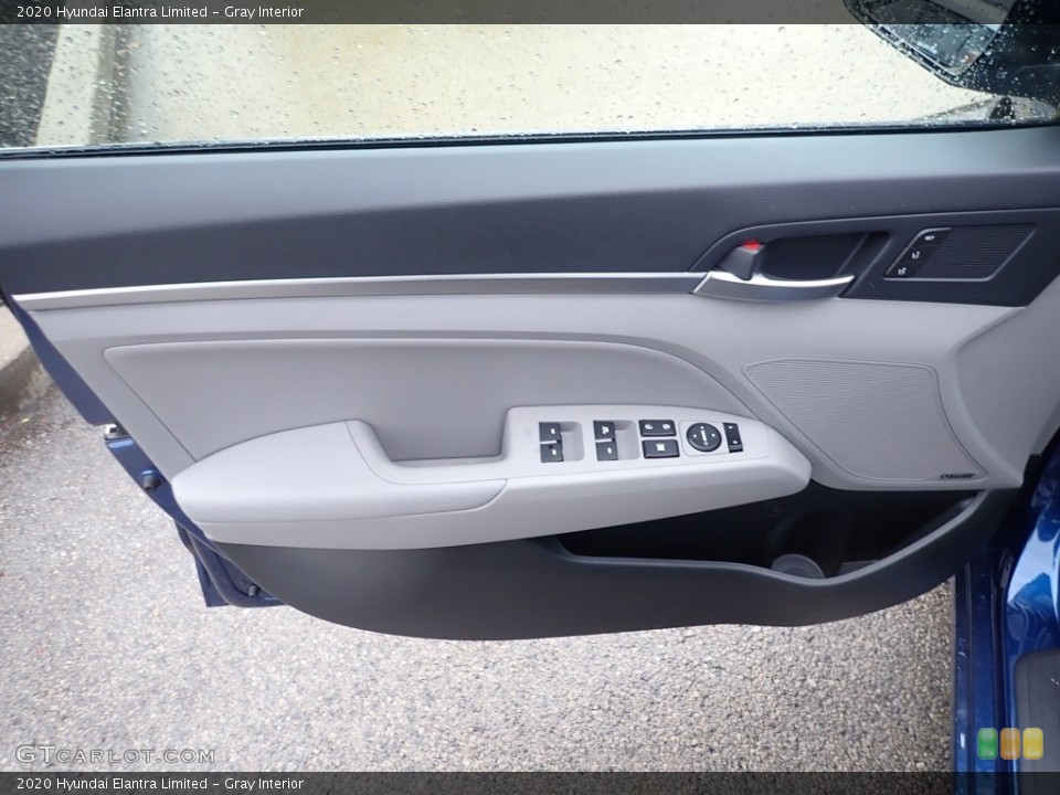 Gray Interior Door Panel for the 2020 Hyundai Elantra Limited #140501059