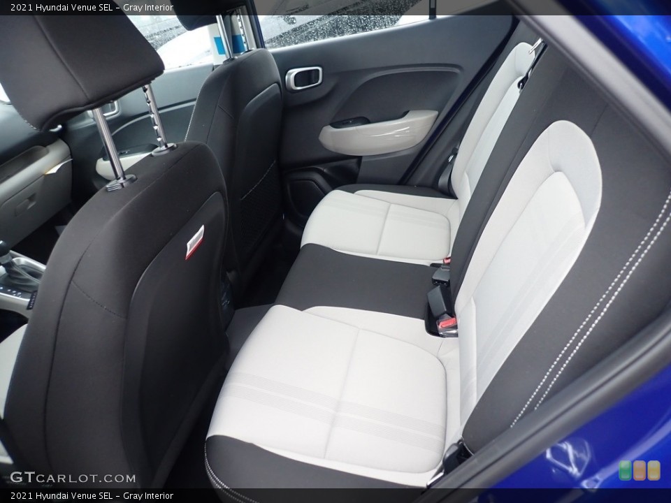 Gray Interior Rear Seat for the 2021 Hyundai Venue SEL #140502793