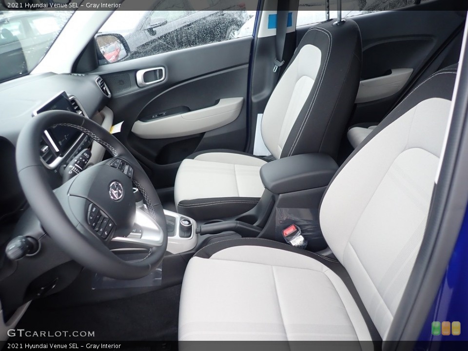 Gray Interior Front Seat for the 2021 Hyundai Venue SEL #140502836