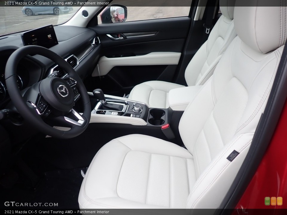 Parchment Interior Photo for the 2021 Mazda CX-5 Grand Touring AWD #140502837