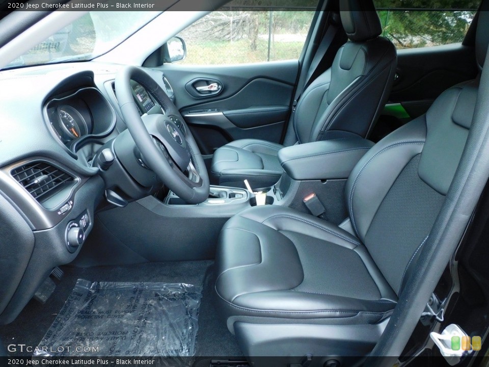 Black Interior Photo for the 2020 Jeep Cherokee Latitude Plus #140505733