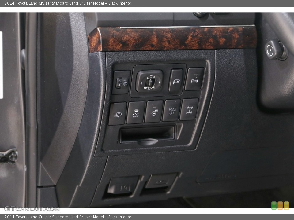 Black Interior Controls for the 2014 Toyota Land Cruiser  #140506627