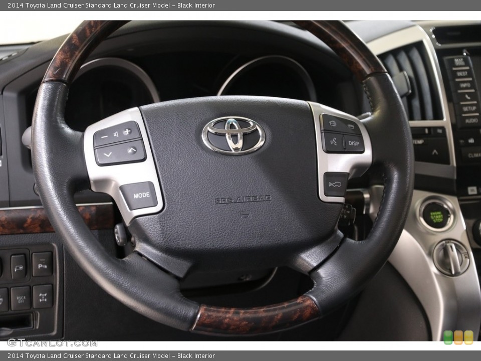Black Interior Steering Wheel for the 2014 Toyota Land Cruiser  #140506666