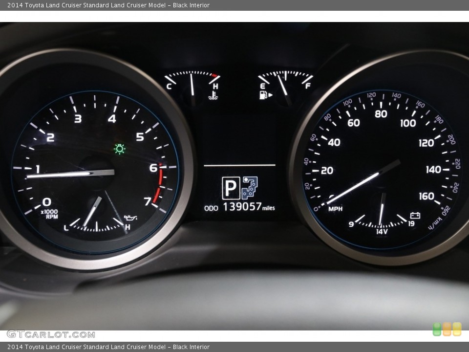 Black Interior Gauges for the 2014 Toyota Land Cruiser  #140506684