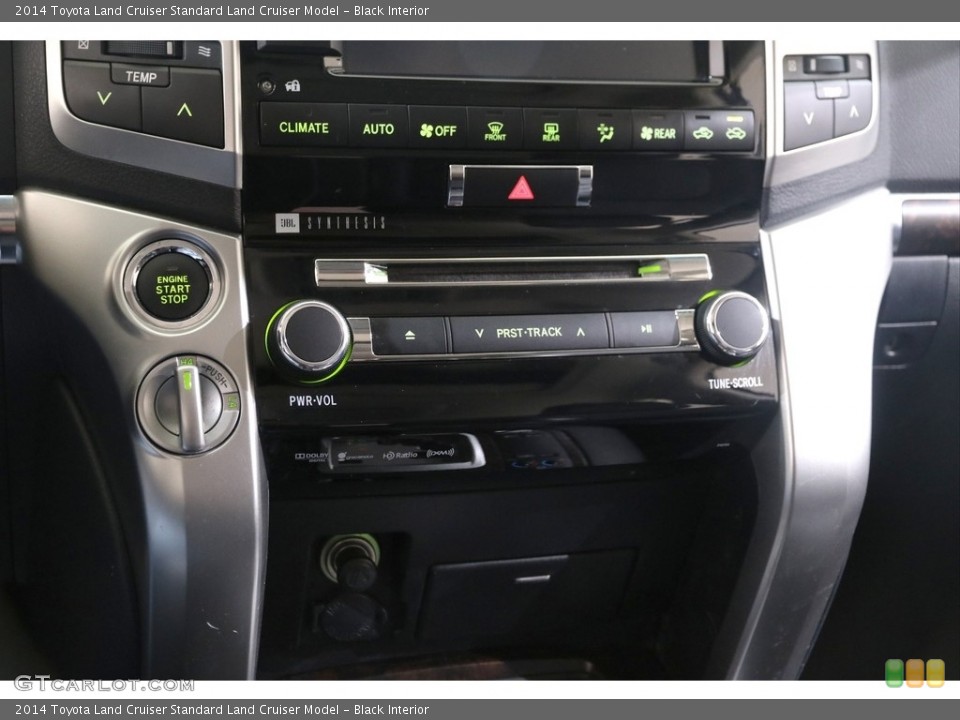 Black Interior Controls for the 2014 Toyota Land Cruiser  #140506888