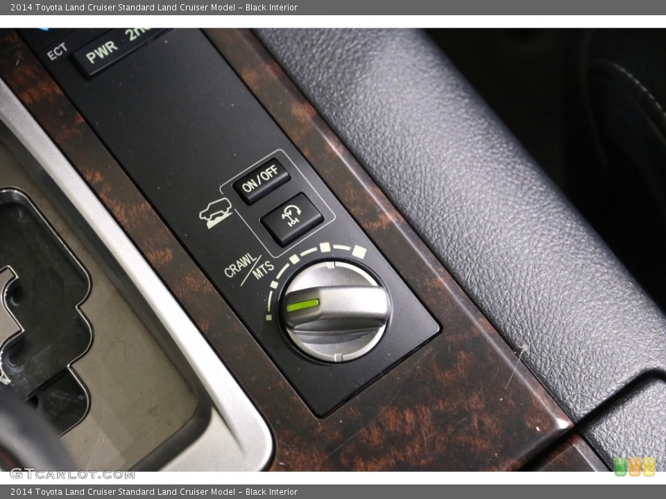 Black Interior Controls for the 2014 Toyota Land Cruiser  #140506948
