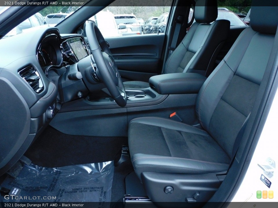 Black Interior Front Seat for the 2021 Dodge Durango R/T AWD #140506972