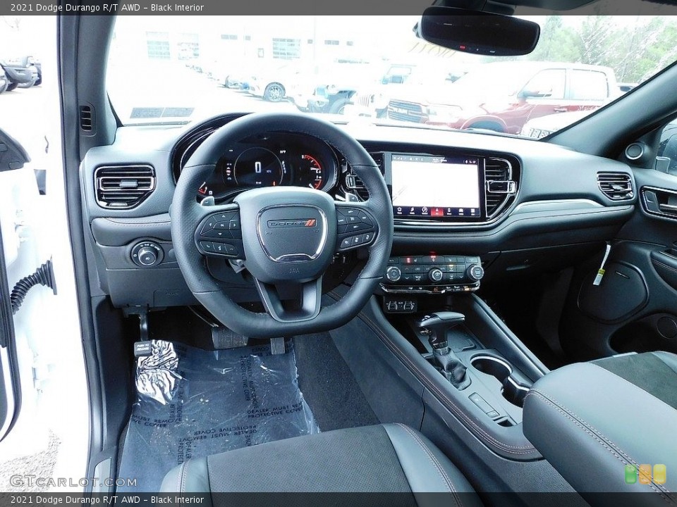 Black Interior Photo for the 2021 Dodge Durango R/T AWD #140507024