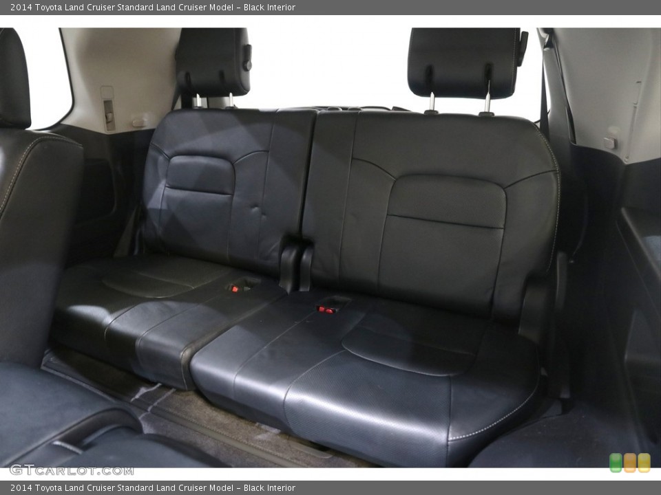 Black Interior Rear Seat for the 2014 Toyota Land Cruiser  #140507105