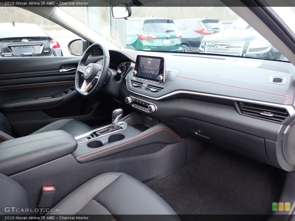 Charcoal Interior Front Seat for the 2019 Nissan Altima SR AWD #140507278