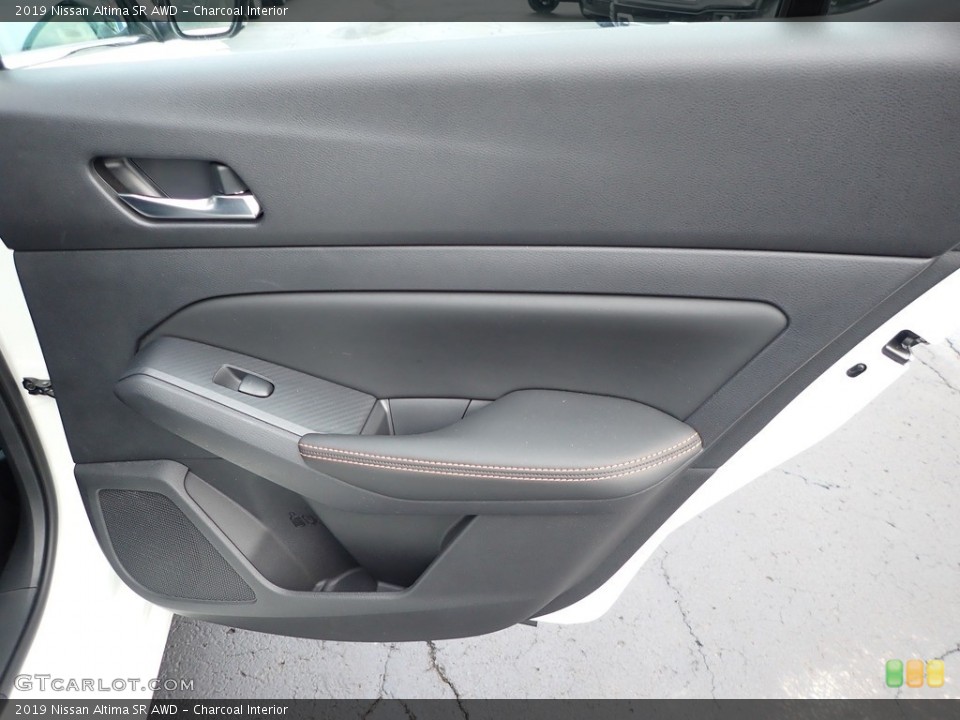 Charcoal Interior Door Panel for the 2019 Nissan Altima SR AWD #140507314
