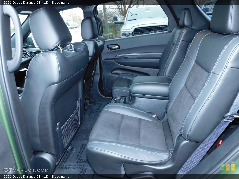 Black Interior Rear Seat for the 2021 Dodge Durango GT AWD #140507376