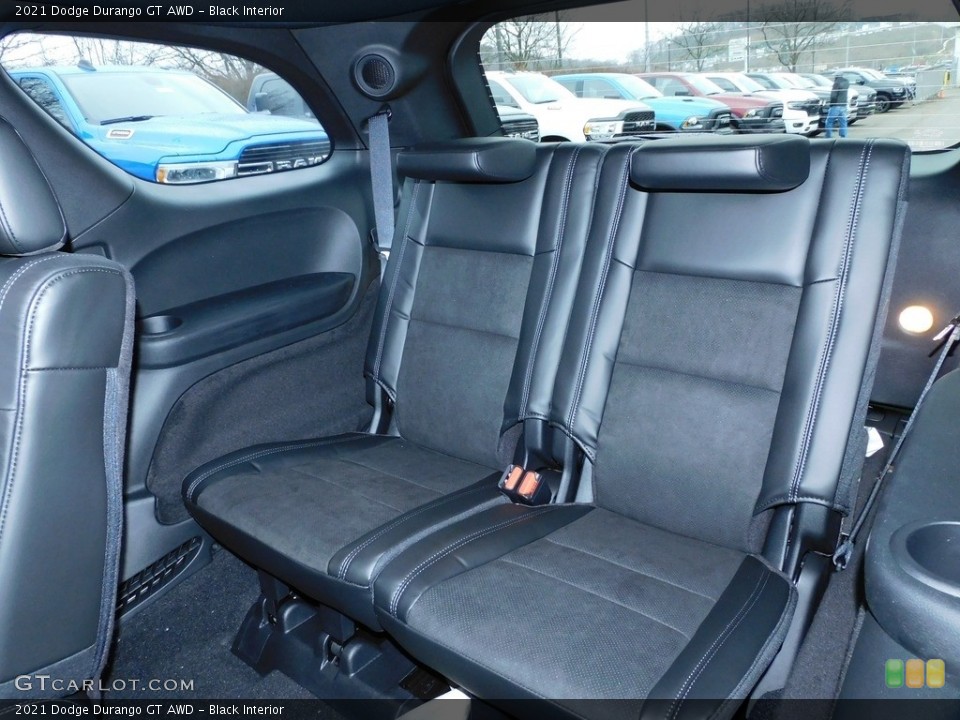 Black Interior Rear Seat for the 2021 Dodge Durango GT AWD #140507401