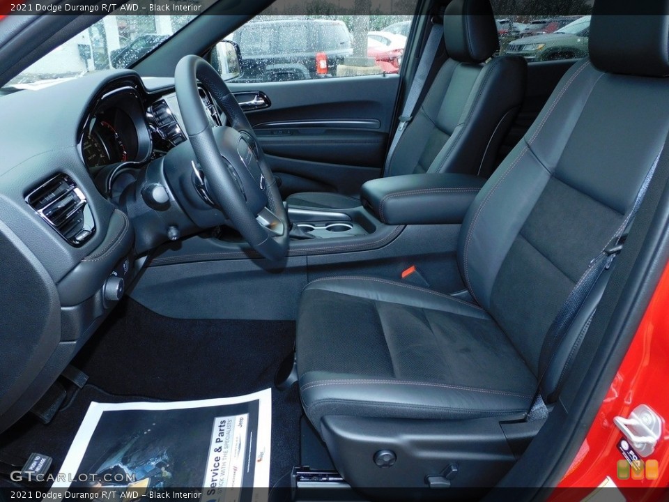 Black Interior Photo for the 2021 Dodge Durango R/T AWD #140508445