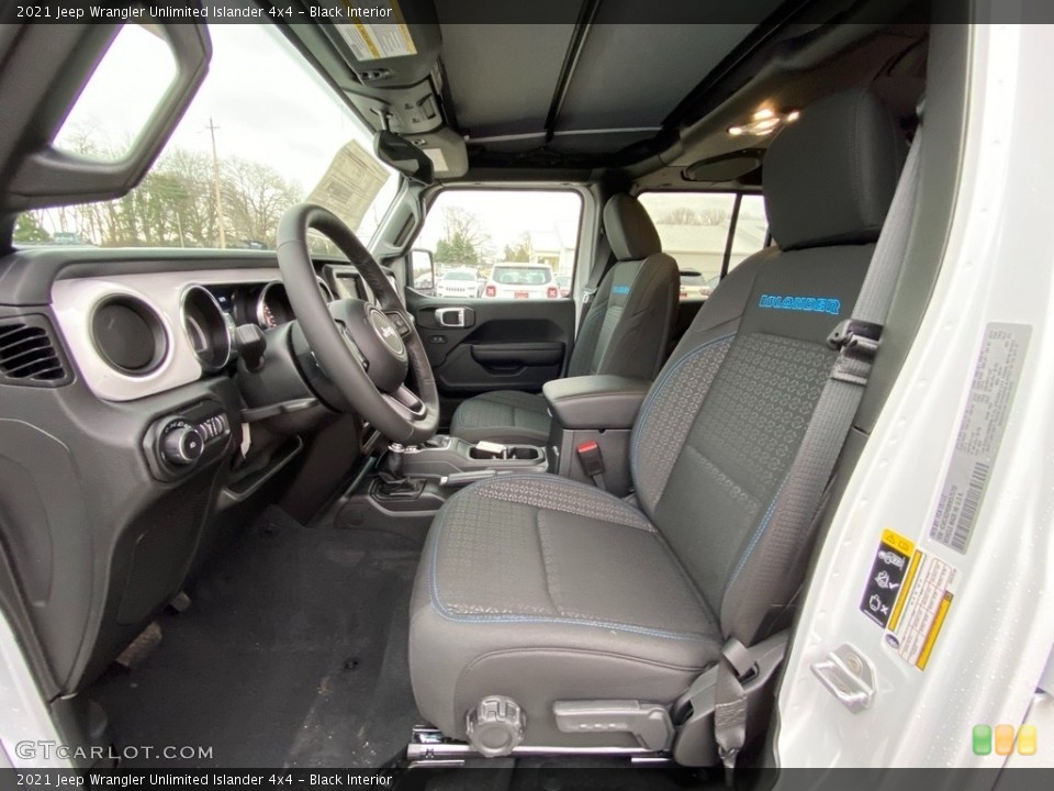 Black Interior Photo for the 2021 Jeep Wrangler Unlimited Islander 4x4 #140508904