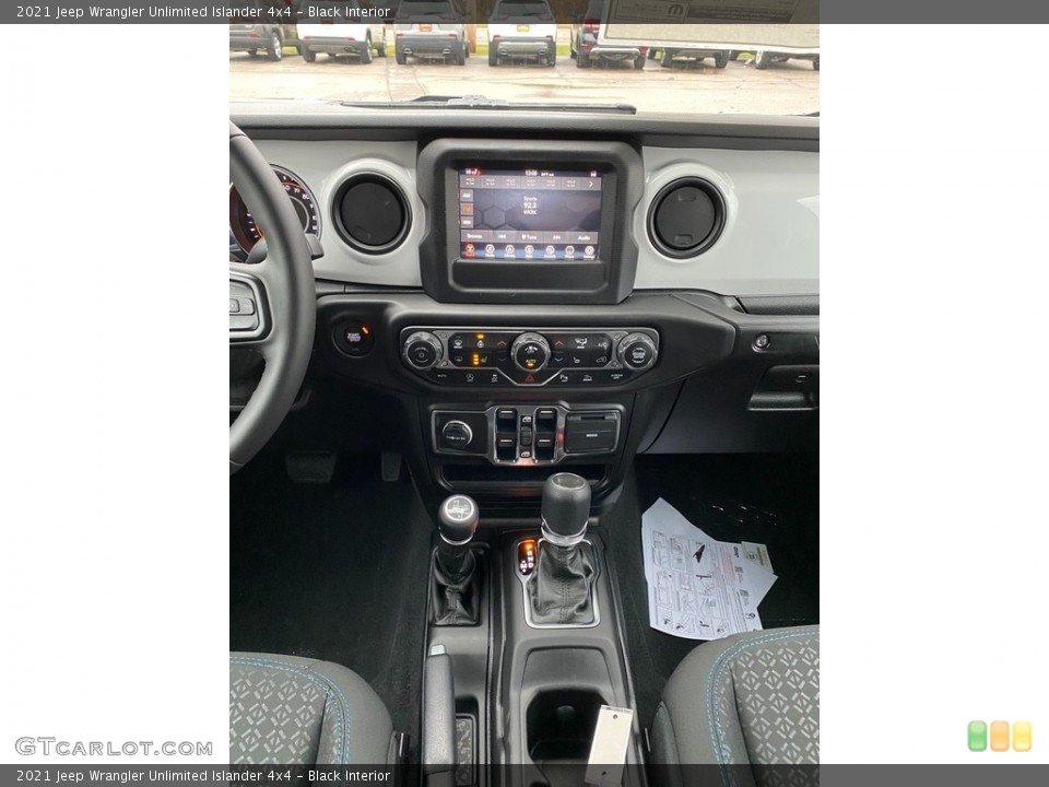 Black Interior Controls for the 2021 Jeep Wrangler Unlimited Islander 4x4 #140508973