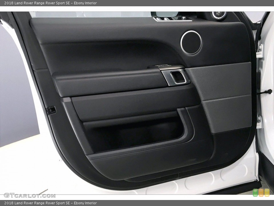 Ebony Interior Door Panel for the 2018 Land Rover Range Rover Sport SE #140511493