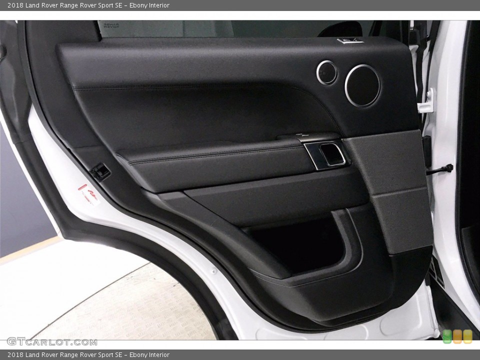 Ebony Interior Door Panel for the 2018 Land Rover Range Rover Sport SE #140511526