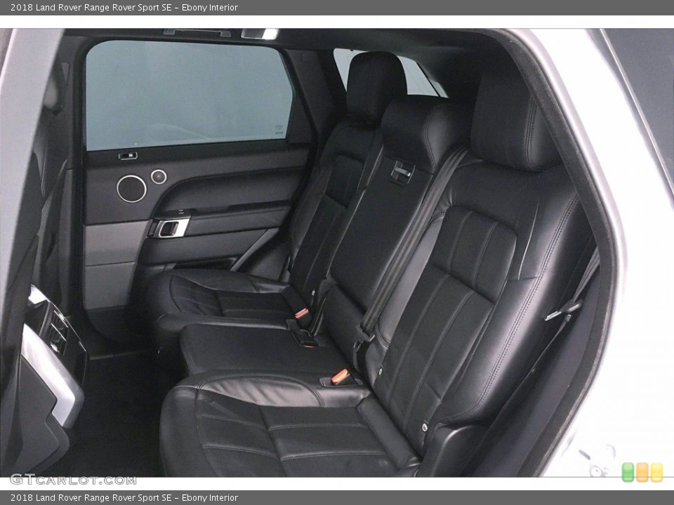 Ebony Interior Rear Seat for the 2018 Land Rover Range Rover Sport SE #140511610