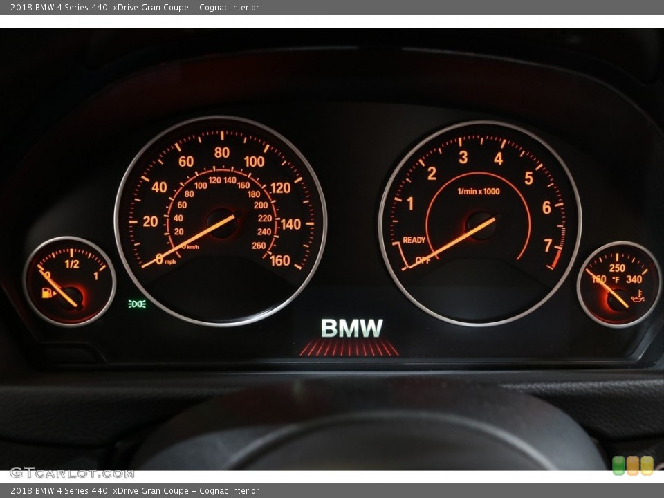 Cognac Interior Gauges for the 2018 BMW 4 Series 440i xDrive Gran Coupe #140511710