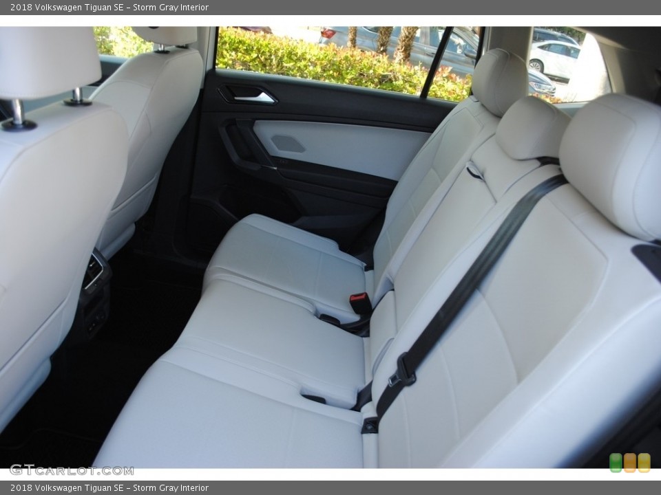 Storm Gray Interior Rear Seat for the 2018 Volkswagen Tiguan SE #140512447