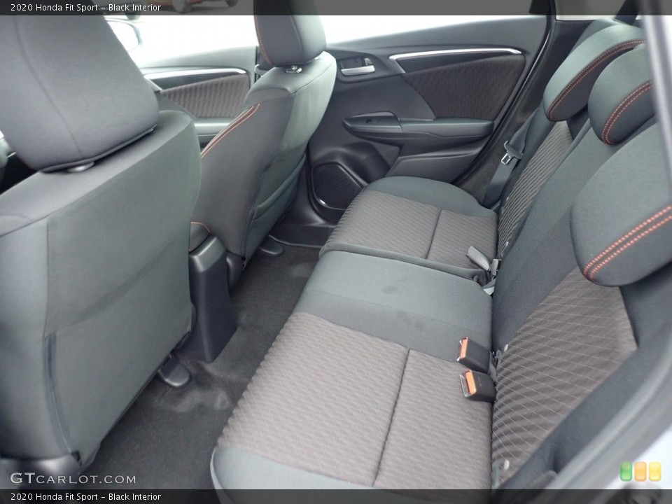 Black Interior Rear Seat for the 2020 Honda Fit Sport #140513617