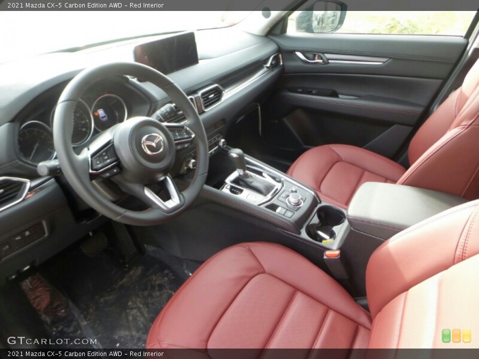 Red 2021 Mazda CX-5 Interiors