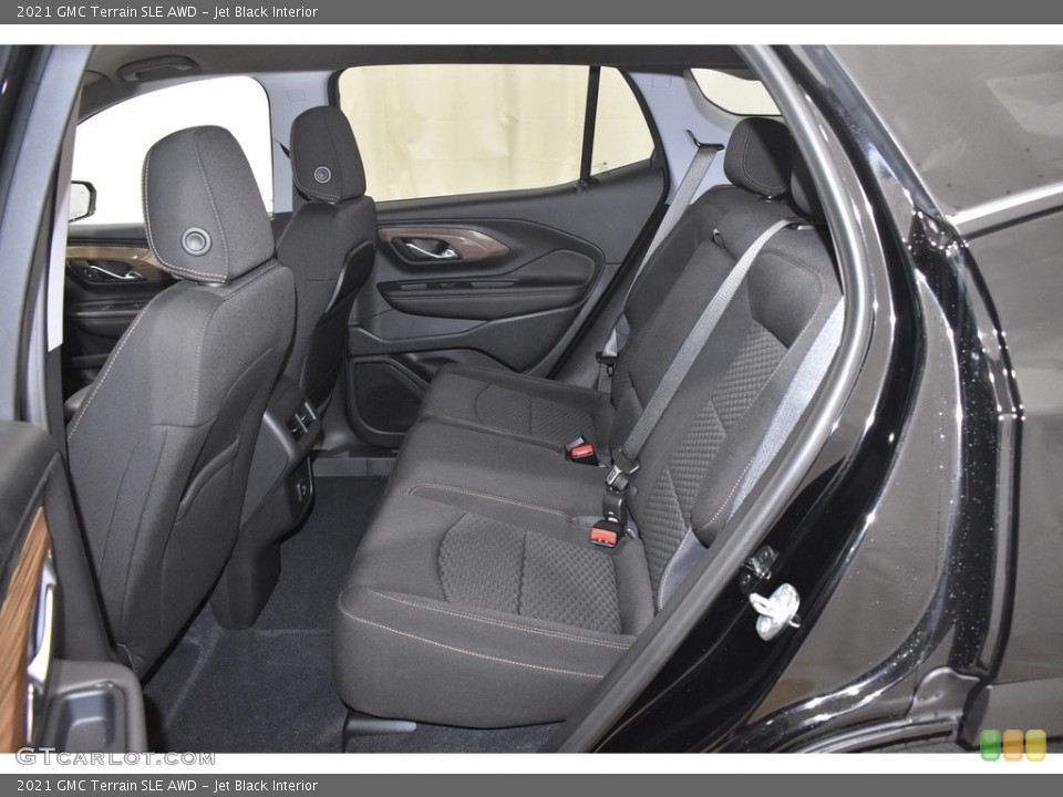 Jet Black Interior Rear Seat for the 2021 GMC Terrain SLE AWD #140516620