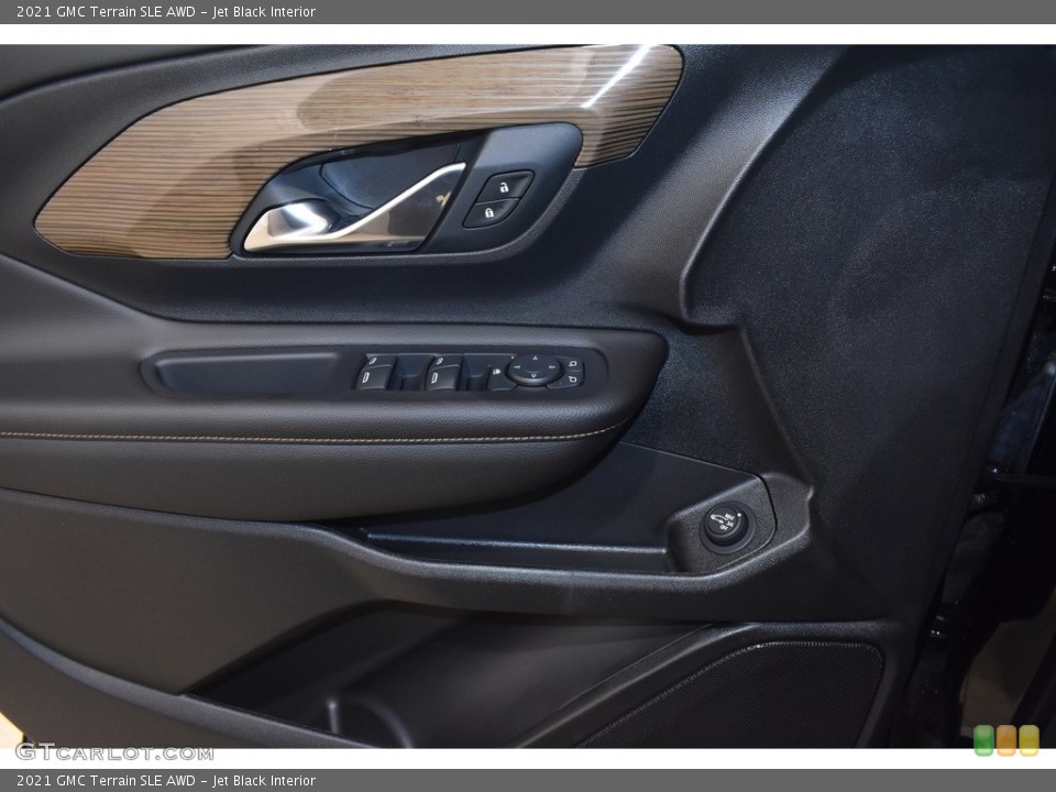 Jet Black Interior Door Panel for the 2021 GMC Terrain SLE AWD #140516665