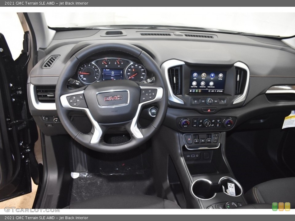 Jet Black Interior Dashboard for the 2021 GMC Terrain SLE AWD #140516710
